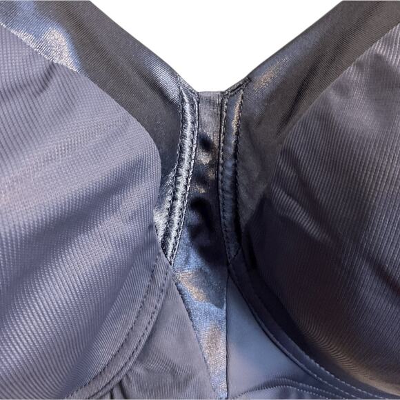 PLAYTEX 18 Hour Sensationally Sleek Wire-Free Purple Size 42DD STYLE 4803 - Picture 7 of 8